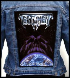Testament The New Order - Photo Quality Printed Back Patch