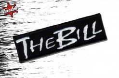 The Bill Logo Bialy Napis 43889 1 - Small Printed Patch