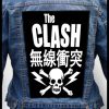 The Clash Skull & Bones - Photo Quality Printed Back Patch