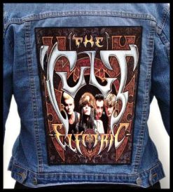 The Cult Electric - Photo Quality Printed Back Patch