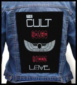 The Cult Love - Photo Quality Printed Back Patch