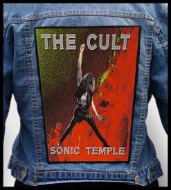 The Cult Sonic Temple - Photo Quality Printed Back Patch