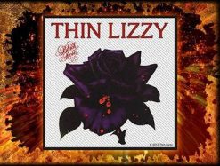 Thin Lizzy Black Rose 147399 1 - Small Printed Patch