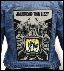 Thin Lizzy Jailbreak - Photo Quality Printed Back Patch