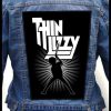 Thin Lizzy Phil Lynott - Photo Quality Printed Back Patch