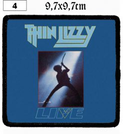 Thin Lizzy Liv(F)E (02) - Small Printed Patch