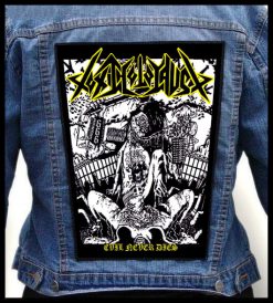 Toxic Holocaust Evil Never Dies - Photo Quality Printed Back Patch