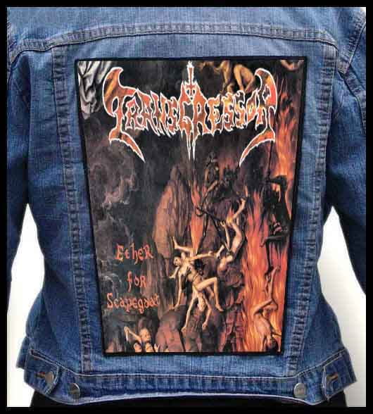 Transgressor Ether For Scapegoat - Photo Quality Printed Back Patch