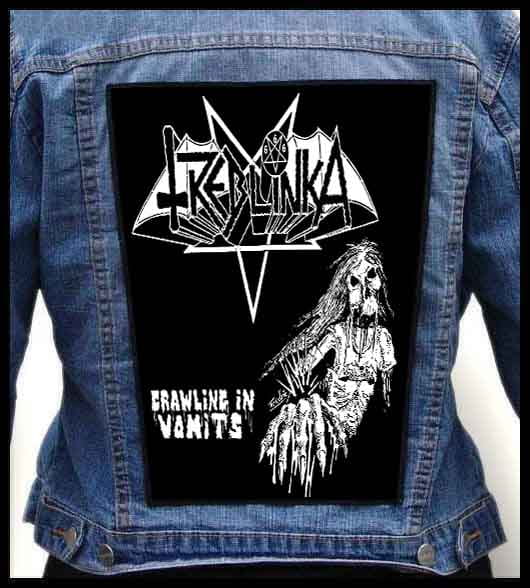 Treblinka Crawling In Vomits - Photo Quality Printed Back Patch
