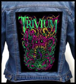 Trivium Monster - Photo Quality Printed Back Patch