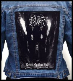 Tsjuder Desert Northern Hell - Photo Quality Printed Back Patch