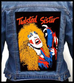 Twisted Sister Dee - Photo Quality Printed Back Patch