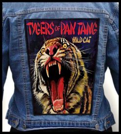 Tygers Of Pan Tang Wild Cat - Photo Quality Printed Back Patch