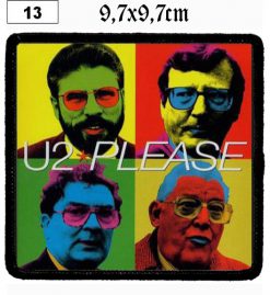 U2 Please (13) - Small Printed Patch