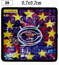 U2 Zooropa (29) - Small Printed Patch