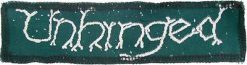 Unhinged 10878 1 - Small Printed Patch