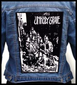 Unholy Grave Inhumanity - Photo Quality Printed Back Patch
