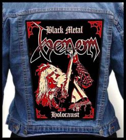 Venom Black Metal Holocaust - Photo Quality Printed Back Patch