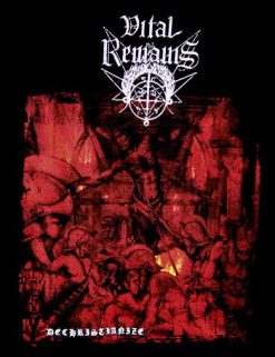 Vital Remains Dechristianize 33471 1 - Small Printed Patch