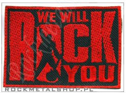We Will Rock You 130701 1 - Small Printed Patch