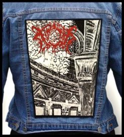 Xasthur The Funeral Of Being - Photo Quality Printed Back Patch