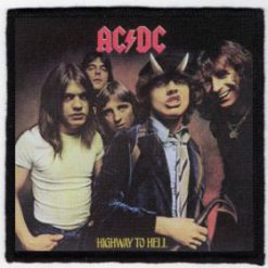 Ac Dc Hth - Small Printed Patch