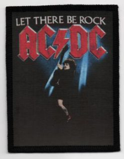 Ac Dc Let There Be Rock - Small Printed Patch