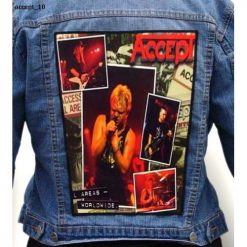 Accept 10 - Photo Quality Printed Back Patch
