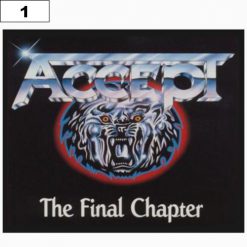 Accept The Fina 8734 - Small Printed Patch