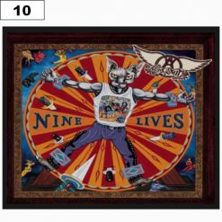 Aerosmith Nine 8760 - Small Printed Patch