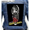 Against Me 04 - Photo Quality Printed Back Patch
