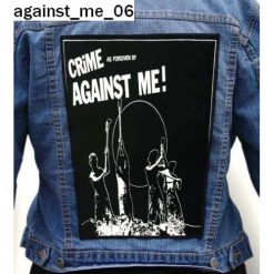 Against Me 06 - Photo Quality Printed Back Patch