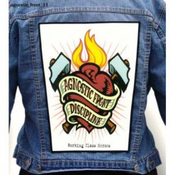 Agnostic Front 11 - Photo Quality Printed Back Patch