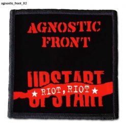 Agnostic Front 02 - Small Printed Patch