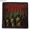 Agnostic Front 12 - Small Printed Patch
