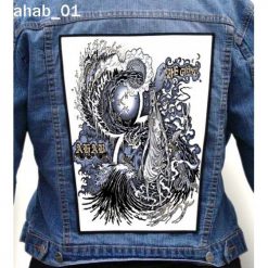 Ahab 01 - Photo Quality Printed Back Patch