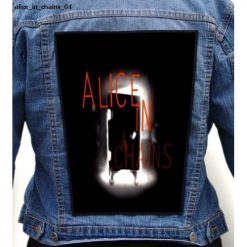 Alice In Chains 04 - Photo Quality Printed Back Patch