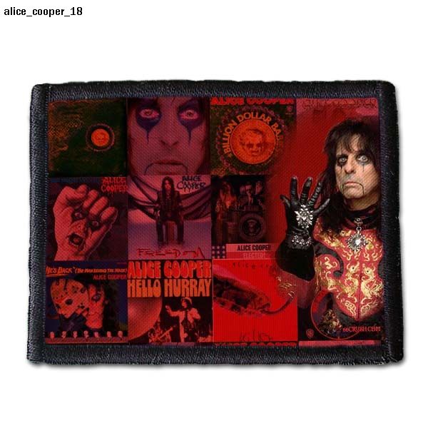 Alice Cooper 18 - Small Printed Patch