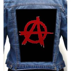 Anarchy 04 - Photo Quality Printed Back Patch