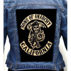 Anarchy 08 - Photo Quality Printed Back Patch