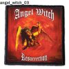 Angel Witch 03 - Small Printed Patch