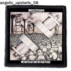 Angelic Upstarts 06 - Small Printed Patch