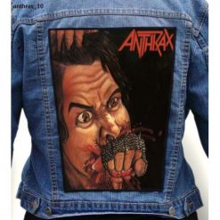 Anthrax 10 - Photo Quality Printed Back Patch