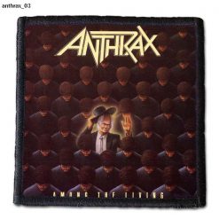 Anthrax 03 - Small Printed Patch