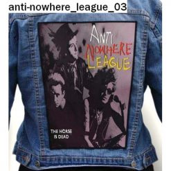 Anti Nowhere League 03 - Photo Quality Printed Back Patch