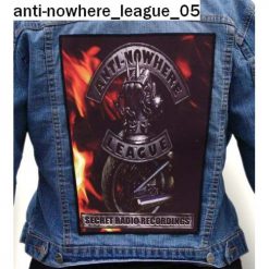Anti Nowhere League 05 - Photo Quality Printed Back Patch
