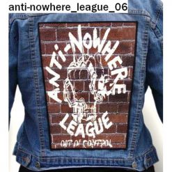 Anti Nowhere League 06 - Photo Quality Printed Back Patch