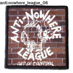 Anti Nowhere League 06 - Small Printed Patch
