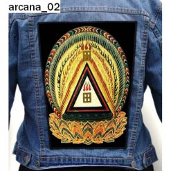 Arcana 02 - Photo Quality Printed Back Patch