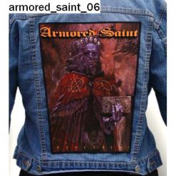 Armored Saint 06 - Photo Quality Printed Back Patch
